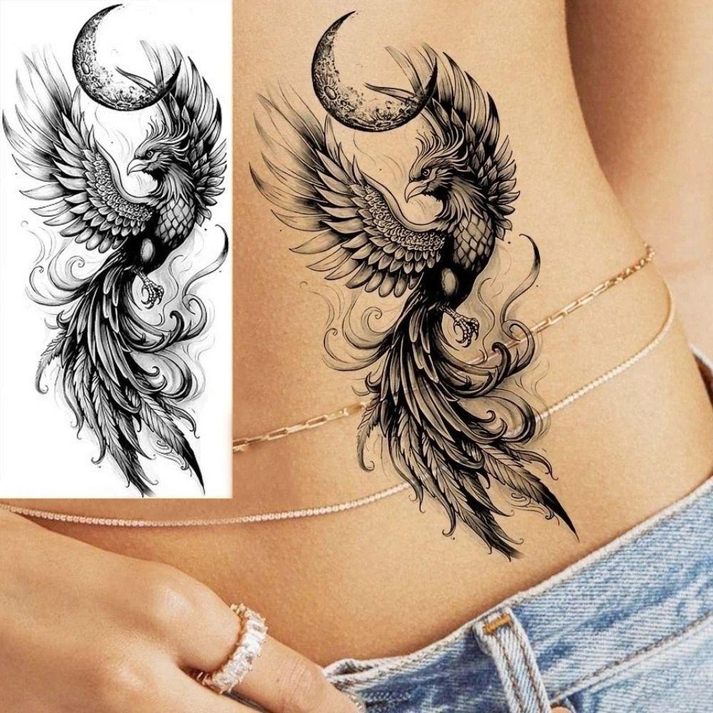 Long Lasting Temporary Tattoo Sticker Flower Body Art Sticker Fashion Instant Decals Shoulders