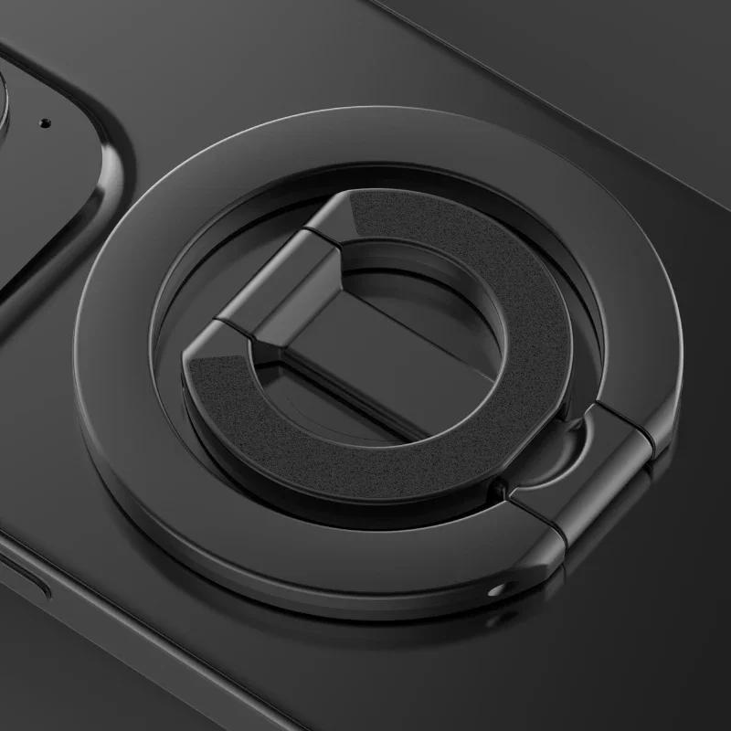 Магнитный держатель-кольцо для пальца телефона Складная настольная подставка Для Magsafe Двусторонняя подставка для телефона Подставка для сотовых телефонов Аксессуары для телефона