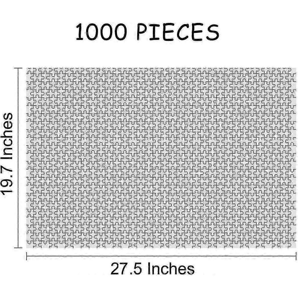 Puzzle 1000 Pieces For Adults Brain Iq Developing Magical Game (hot Air Balloon Puzzle)