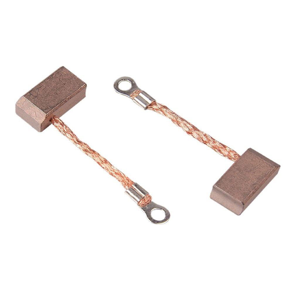 4pcs Hand Tools 11*10*20mm J465 Leads Generator Brush Replacement Carbon Brushes Wire Electric Motor
