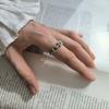 Серебряное кольцо с фианитами, вес изделия 3,66 гр (2207450)