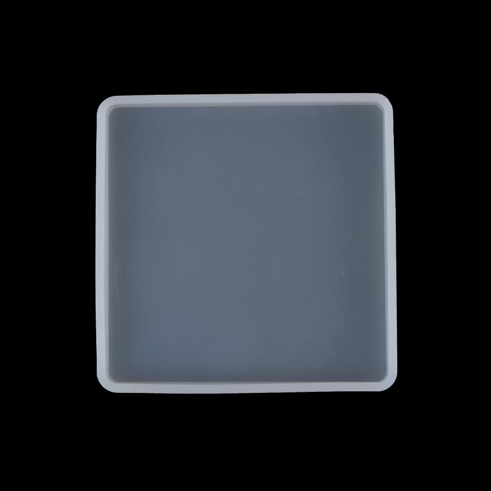Fluid Arts Cup Mad Pendant Agate Epoxy Resin Casting Molds Square Jewelry Making Mould Coaster Mold