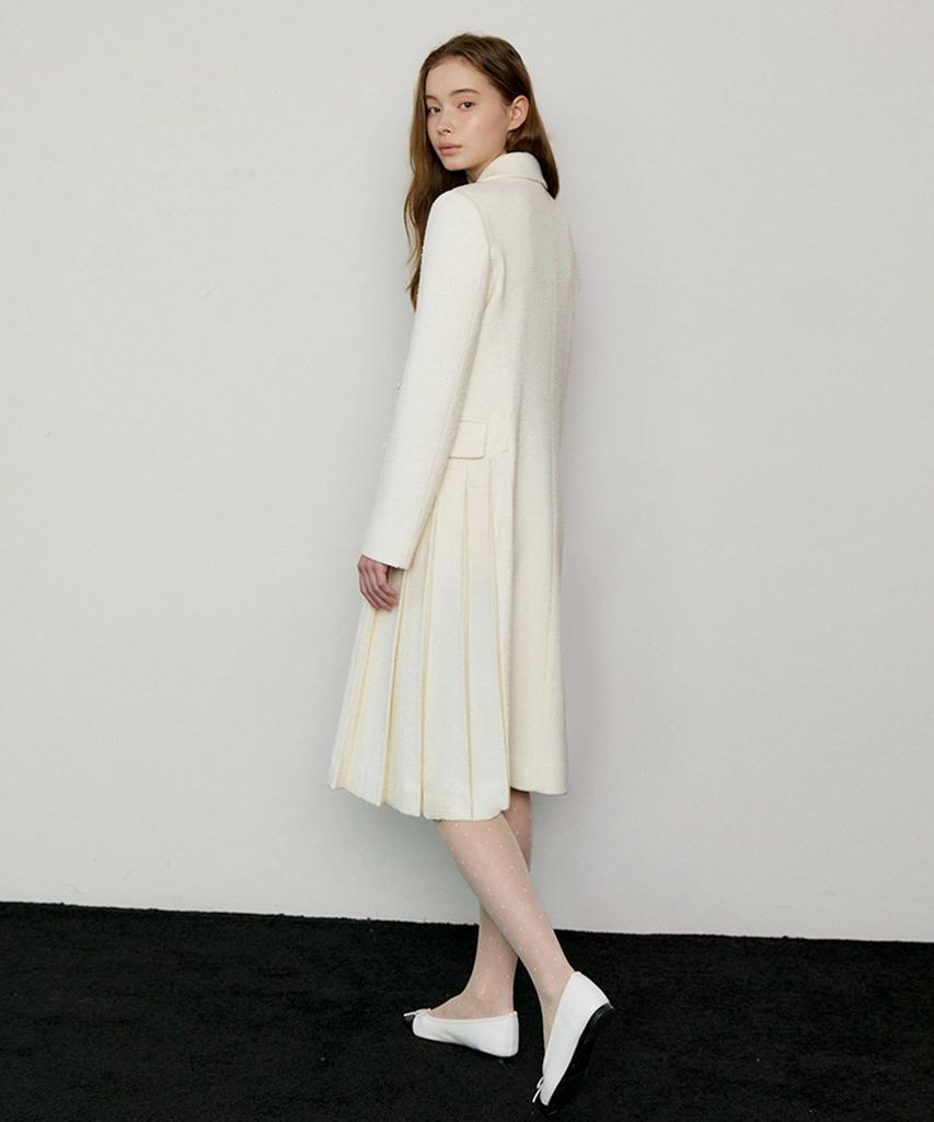 Otte Wool Ribbon Button Coat_3Color