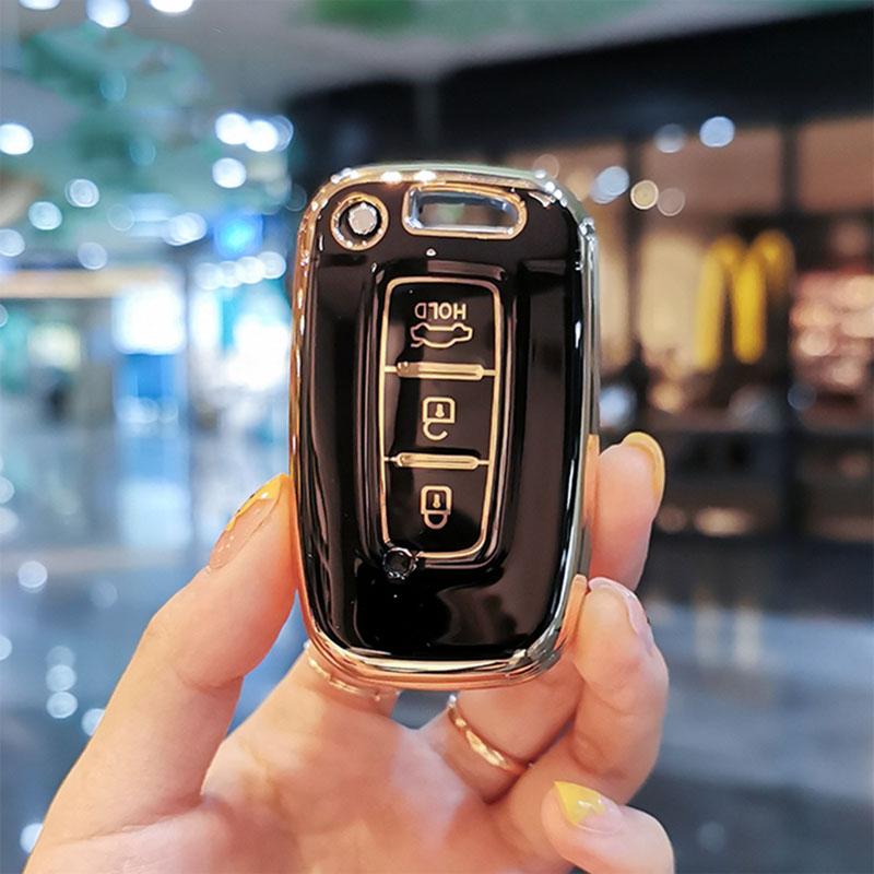 Чехол для смарт-ключа, брелок 3 4 кнопки для Hyundai IX35 Elantra Sonata 8 9 для Kia Sportage K5 K2 Sorento Optima Forte 2011-2016