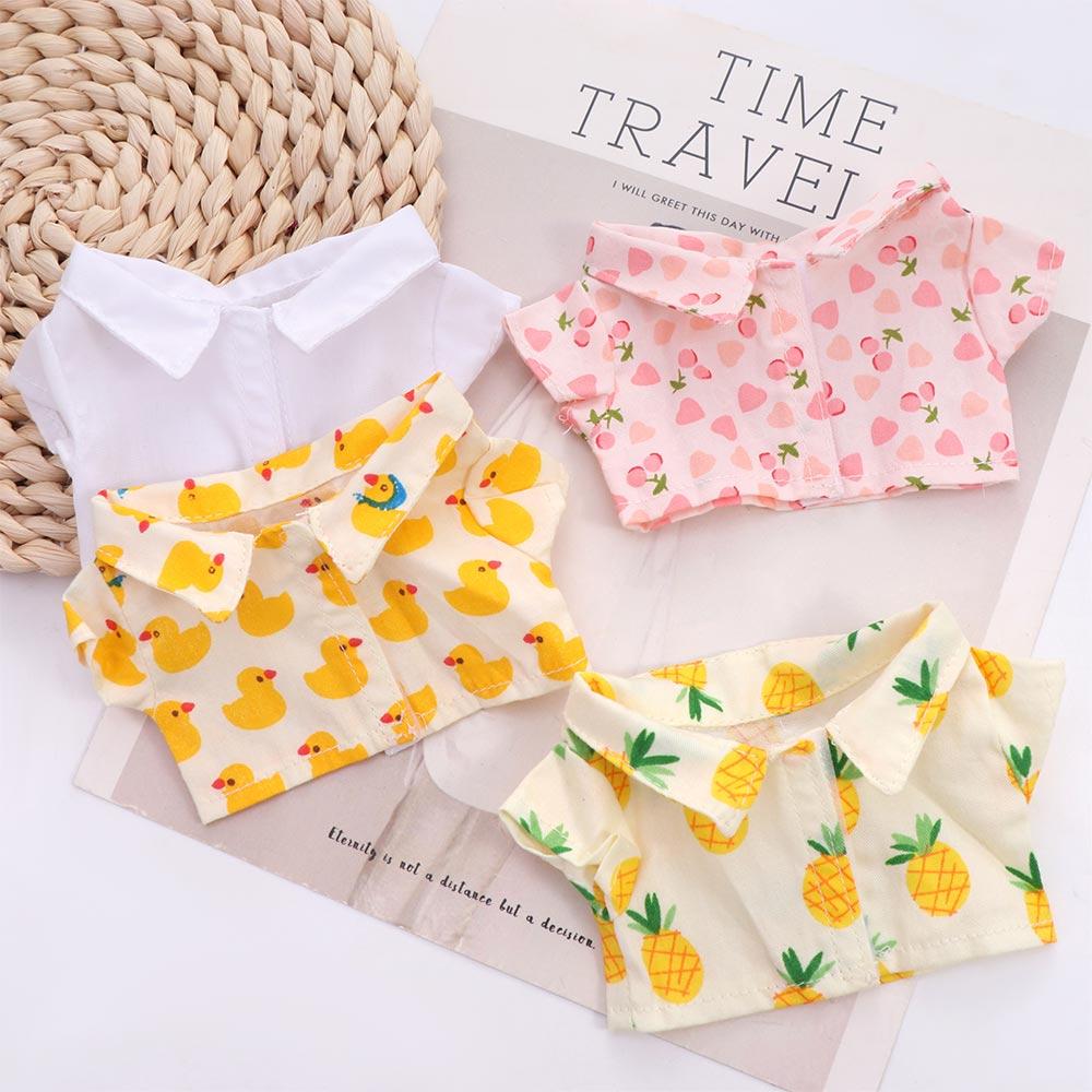 Kids Gift T-shirt Stuffed Doll Clothes Doll Clothes Doll Pants Doll Shirt Doll Plush Clothing