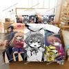 Комплект постельного белья Toradora Single Twin Full Queen King Size Bed Set Adult Kids Bedroom Duvet Cover Sets 3D Print Anime Bed Set
