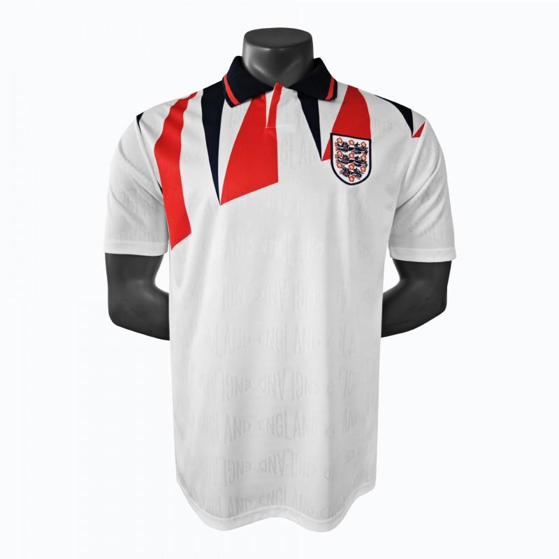 Retro England Football Jersey Men Women Short Sleeve Training Shirt Sportswear Soccer Fans Teams