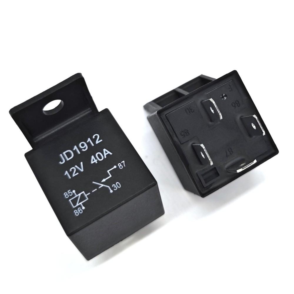 2 Pcs Universal Relay 12V, 40A, 4 Pin Off-Road