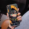 Милый черный кот в стиле аниме Чехол для телефона Для Xiaomi Redmi Note 15 14 13 12S 12 11 Pro Plus 14S 11S 11E 10 10S 11T 5G Персонализированный C