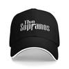 Adult The Sopranos  Family Redefined Tony Sandwich Cap   Retro Baseball Caps Polyester  Sun Hats Adjustable Sun Hats Summer