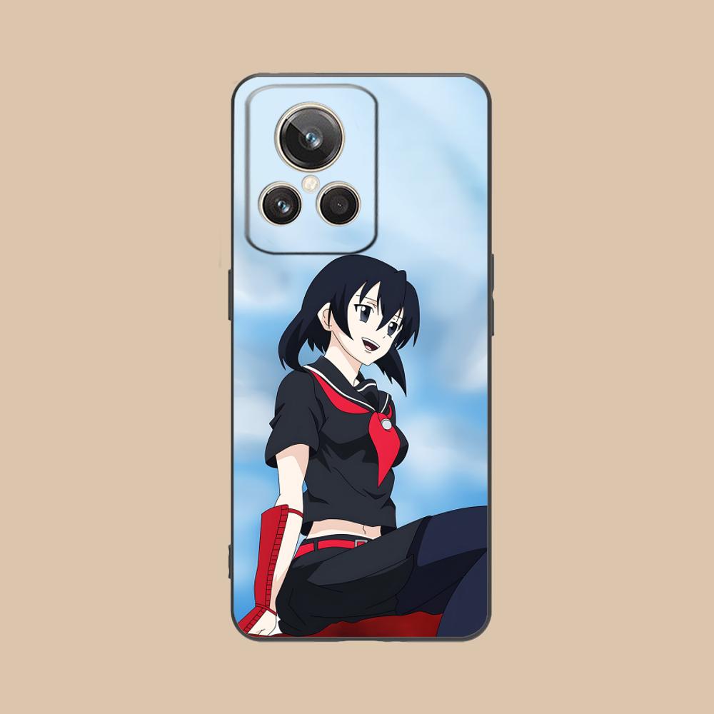 Akame Kurome Matte TPU Mobile Phone Case for Realme GT 8 Neo Pro C75 73 71 C67 65 C55 53 C35 31 C20 15 Colorful Cover