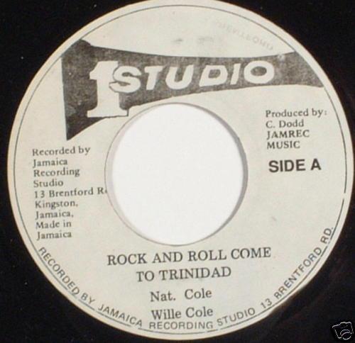7-дюймовая пластинка WILLIE COLE LESLIE THE LAPTOPS Rock And Roll Come To TrinidadSuav NONE Studio One Ямайка Регги Ска Даб Б/у