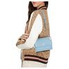 New COACH Klare Split Cow Leather Envelope Bag Shoulder Bag Crossbody Bag Mini Women's Sky Blue C9949-SVQVE