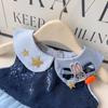 Girls' Summer Princess Dress: Officer Judy Sequin Mesh Vest