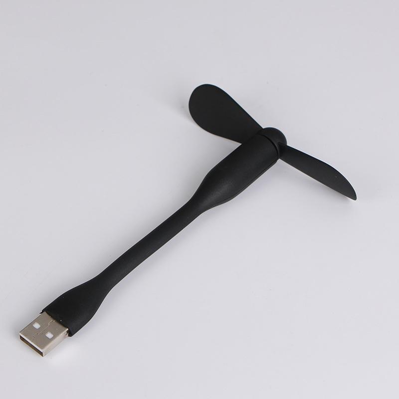 Маленький USB-вентилятор Гибкий гнущийся вентилятор для повербанка, ноутбука, ПК, зарядного устройства переменного тока Портативный ручной мини-вентилятор для компьютера Летний гаджет