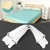 4 Pcs Fitted Straps Suspenders Bedding Holder Elastic Belt Mattress Clip Grippers Bed Sheets Buckle