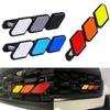 Tri-color 3 Grille Badge Emblem For Toyota For Tacoma 4Runner Tundra Highlande Modified Decorative Strip Of Air Inlet