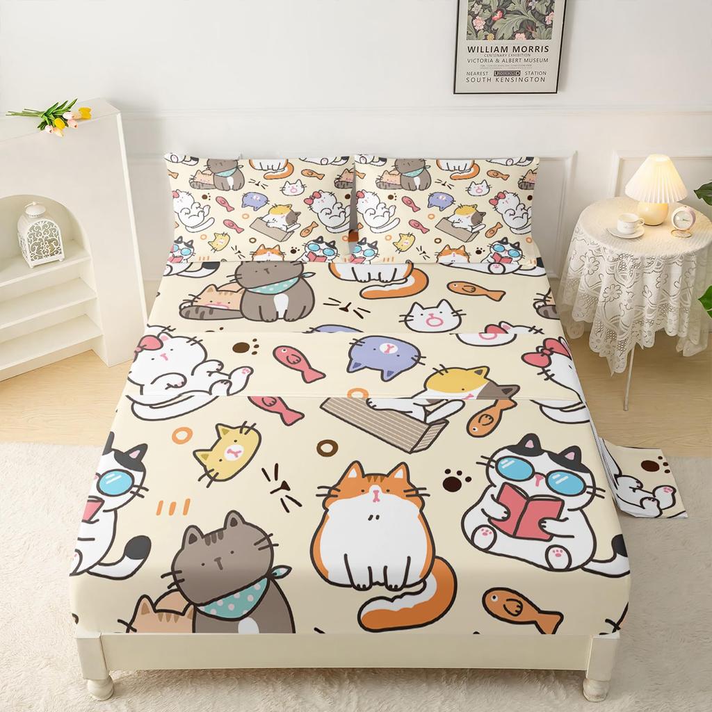 Спорт Баскетбол Футбол Бейсбол Узор Простынь Четырехпредметный Постельный Комплект Спальня Общежитие Постельные Принадлежности