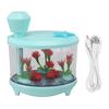 Micro Landscape Humidifier Fish Tank Modeling Ultra Sound USB Low Noise Essential Oil Aromatherapy