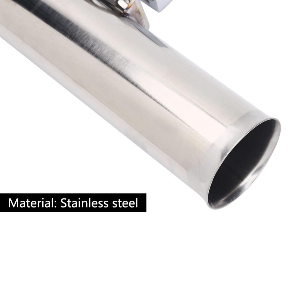 Silver Boat Fishing Rod Holder Adjustable Fishing Pole Holder Durable Rod Support Stand  RV