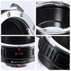 Concept Mount Adapter Compatible with Canon EOS Mount Compatible FX Lens Adapter for Fujifilm X Mount Body Mount Conversion Adapter Lens Adapter Ring
