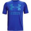 UA Velocity Casual Training Breathable Short Sleeve T-Shirt Men Tops Blue 1363065-486