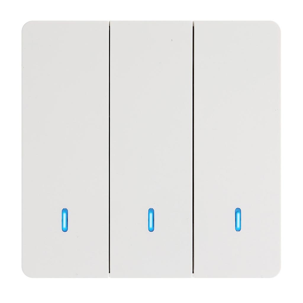 Беспроводной интеллектуальный выключатель света RF 433 МГц настенный выключатель панели с пультом дистанционного управления мини-реле приемник 220 В светодиодная лампа вентилятор