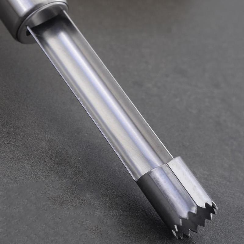 Нержавеющая сталь Удалитель косточек фруктов Удалитель семян яблока Домашний овощной инструмент для красных фиников, груши, боярышника Крутые гаджеты Кухонные аксессуары