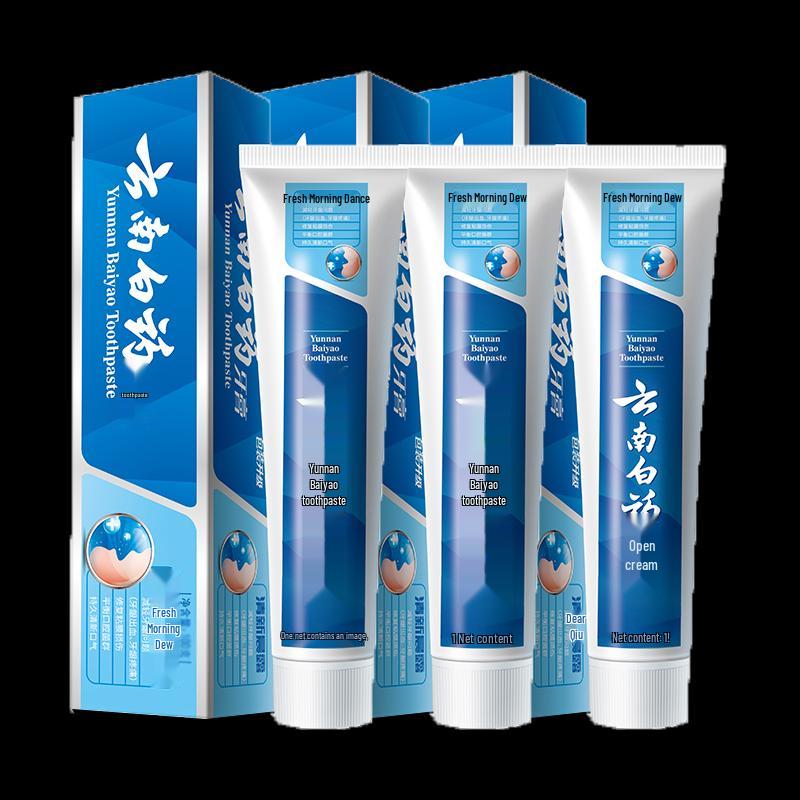 Yunnan Baiyao Morning Dew Fresh Toothpaste Set