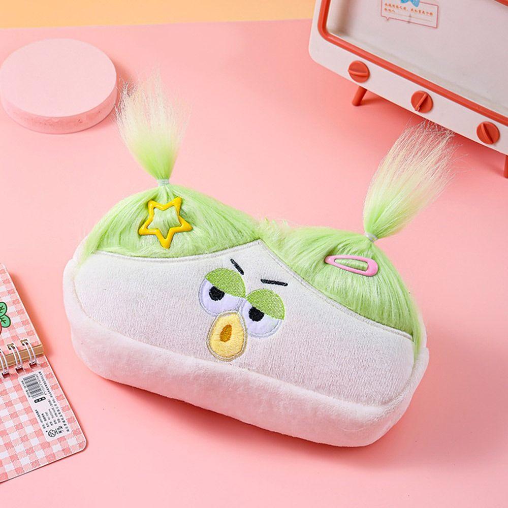 Канцелярский органайзер, сумка для ручек, милый мультяшный пенал, креативная сумка для хранения ручек