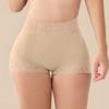 Шорты-подъюбник с кружевом с высокой посадкой для женщин, непрозрачные защитные шорты, женские мягкие трусы с полной посадкой