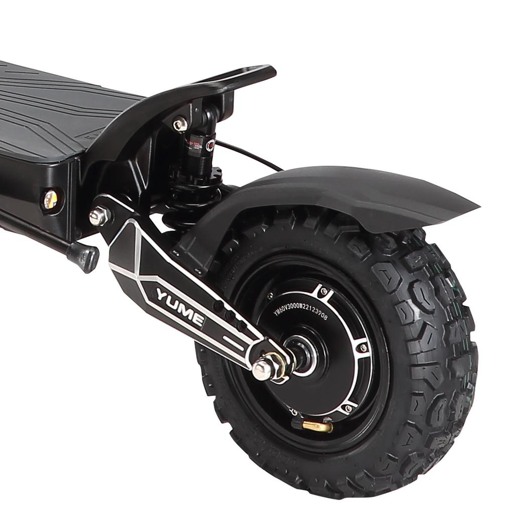 YUME RAPTOR EU новый электросамокат 6000 Вт двойной двигатель 60 В 30 Ач электросамокат максимальная скорость 85-90 км/ч запас хода 100 км 11-дюймовые шины складной электросамокат