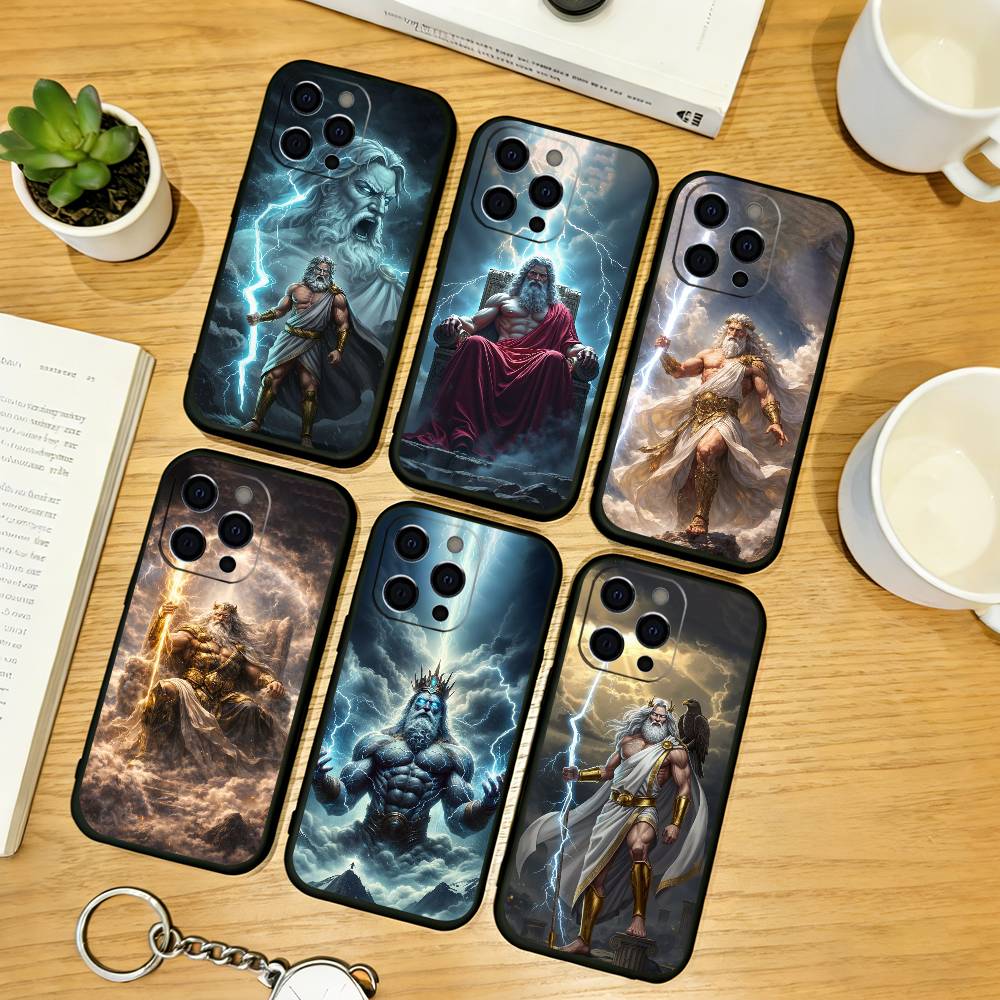 Чехол для телефона Zeus Силиконовый Мягкий Для IPhone 17 16 15 14 13 12 11 X XR Plus Pro Max Plus