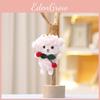 Toy Adorable Plush Cherry Lamb Doll Cute Stuffed Animal Keychain Bag Pendant