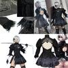 Элегантный и аутентичный костюм для косплея Nier Automata 2B Yorha No.2, полный комплект