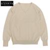 TOYOBOSHI ASAYO 100% Cashmere V-Neck Sweater, Women's, Pale Beige, Size 1 (10IT-BC0001) Tops 1 Pale beigeUsed