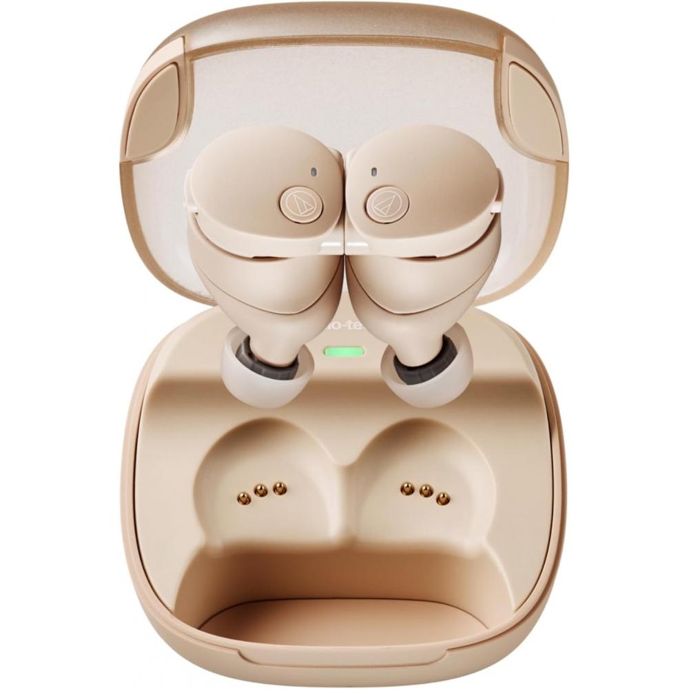 Audio TEchnica Ath Cks50tw2 Беспроводные наушники с шумоподавлением Бежевый E