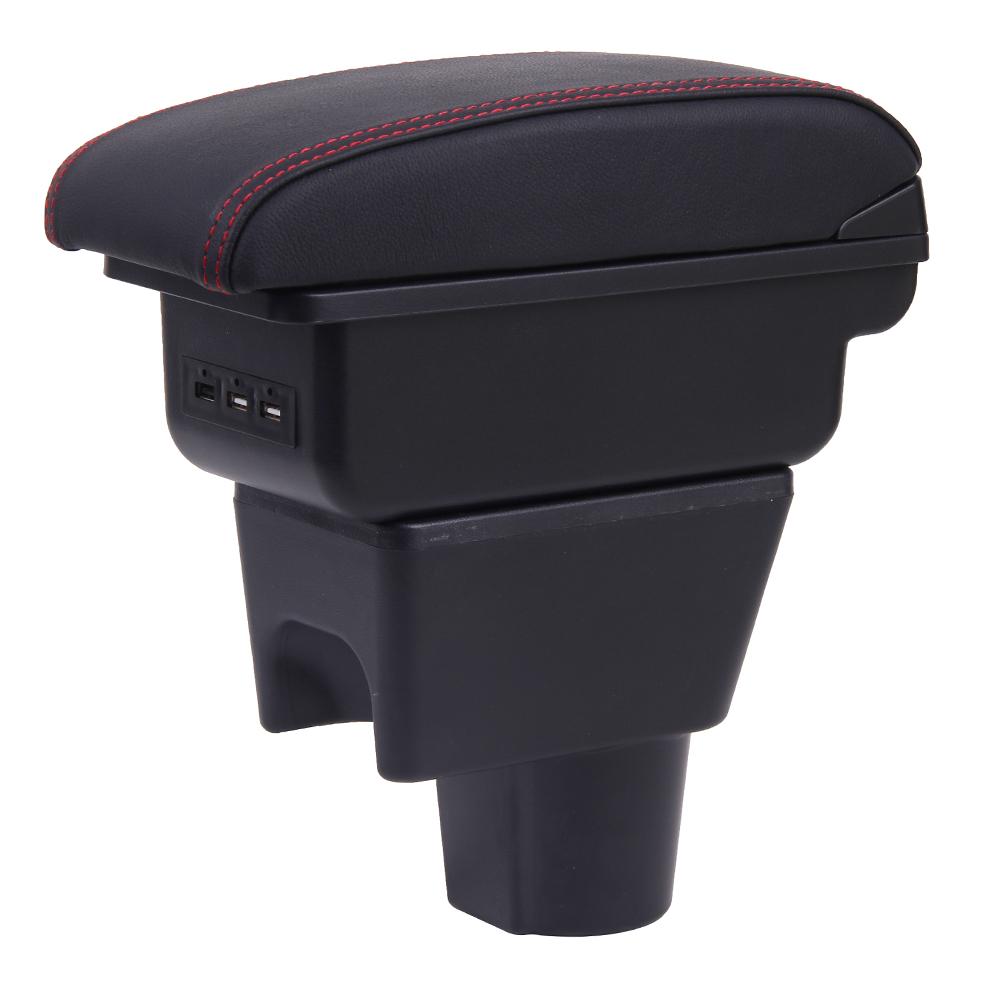 Для Nissan Terrano 3 для Renault Duster Автомобильный подлокотник Renault Oroc Модифицированные аксессуары для хранения Детали интерьера Зарядка через USB