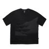 Li Ning Simple Comfortable Printed Versatile Loose Round Neck Short Sleeve T-Shirt Unisex Tops Black AHSVB01-2