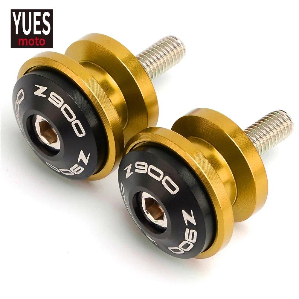 Аксессуары для мотоциклов для Kawasaki Z900 Z 900 2017 2018, подставки для рамы, винты, ползунки, катушки с маятником, слайдер с ЧПУ