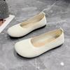 Women Flat Slip On Loafers Round Toe Single Shoes Fashion Knitted Breathable Walking Shoes Female Casual Ballet Flats Lazy Shoes