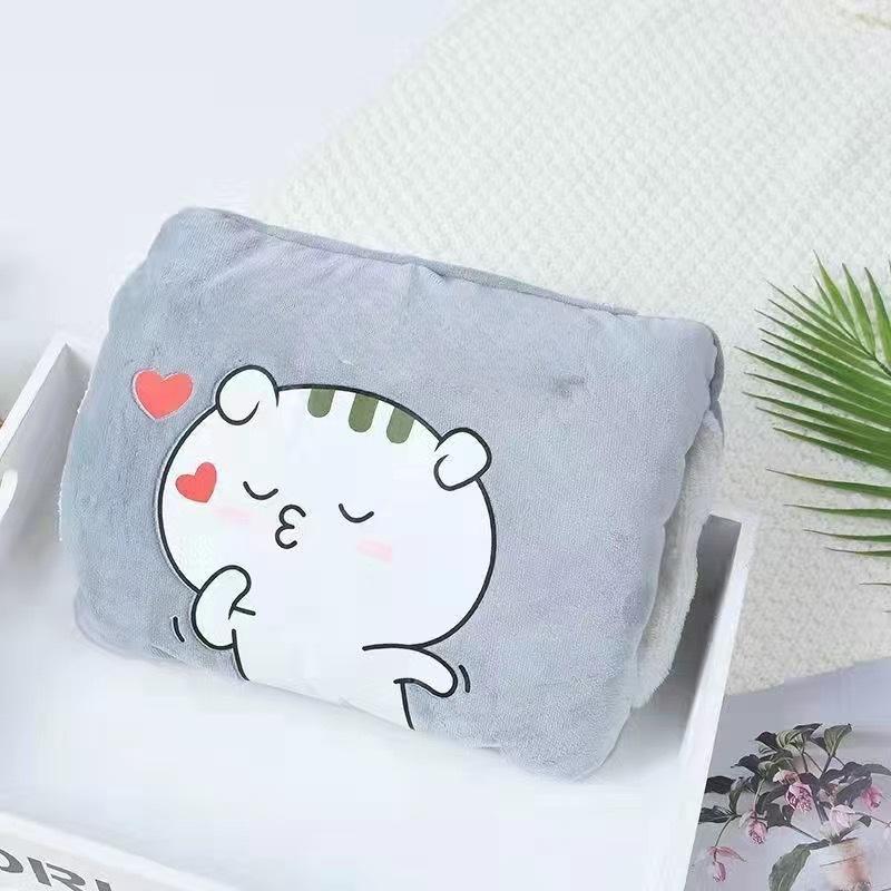 Грелка для рук, взрывозащищенная, плюшевая, согревающая, сокровище, симпатичное, зимнее, электрическое, теплое сокровище, животик для девочки с теплой водой, мультфильм