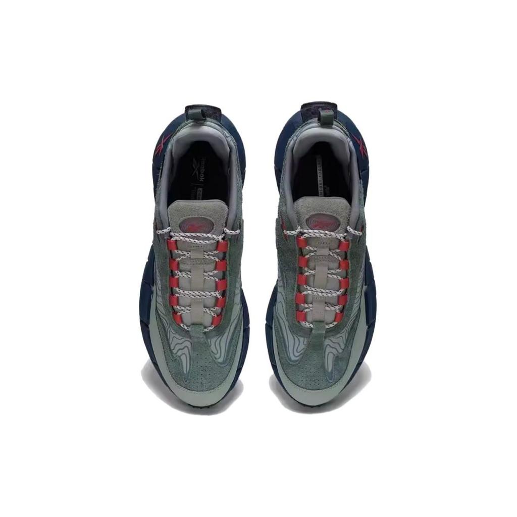 Reebok Zig Kinetica 2.5 Edge Vintage Green Astro Dust Unisex Sneakers Trek-Green 100074670