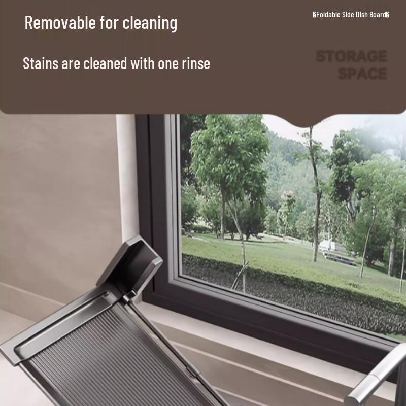 Складная 3-ярусная кухонная полка для подготовки и хранения