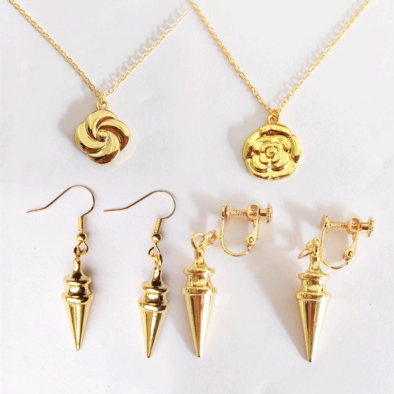 SPY X FAMILY Yor Forger Thorn Princess Cone Dangle Earrings