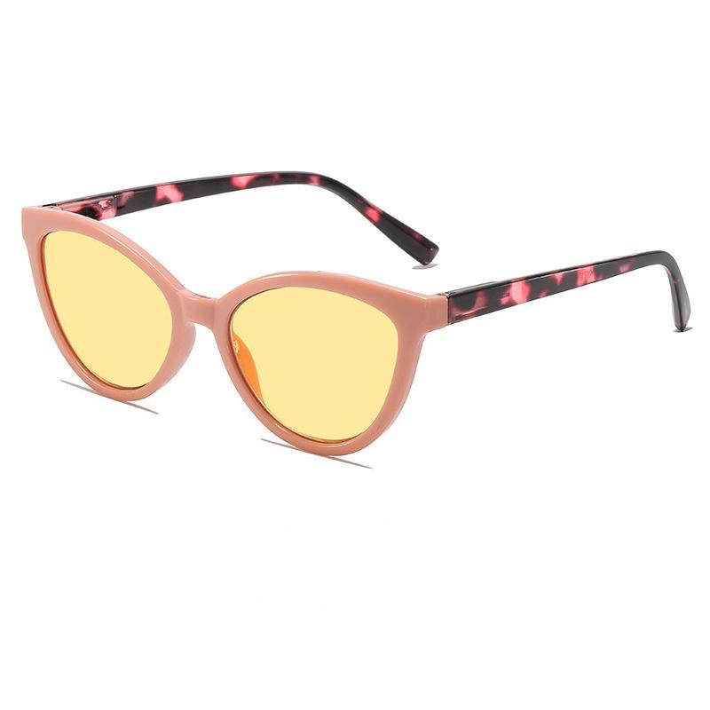 Очки для чтения с ночным видением и подсветкой Cat Eye, модные женские очки для дали с защитой от синего света и УФ-излучения, диоптрии