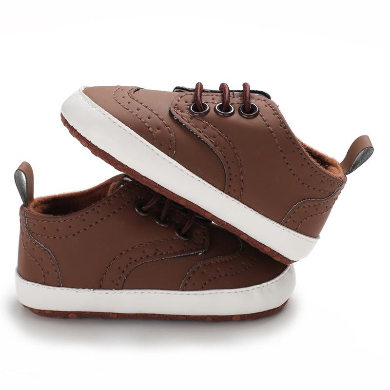 Baby Shoes Spring and Autumn 0-1 Years Old Boy Baby Shoes Soft Bottom Non-slip Toddler Shoes
