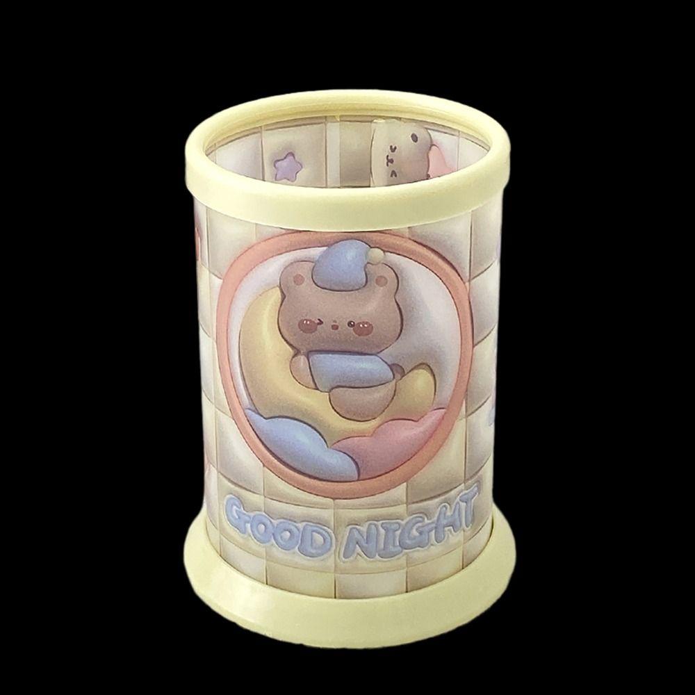 Милый мультяшный держатель для карандашей, канцелярские принадлежности, подарки, контейнер для ручек, практичная коробка для хранения ручек, студенты