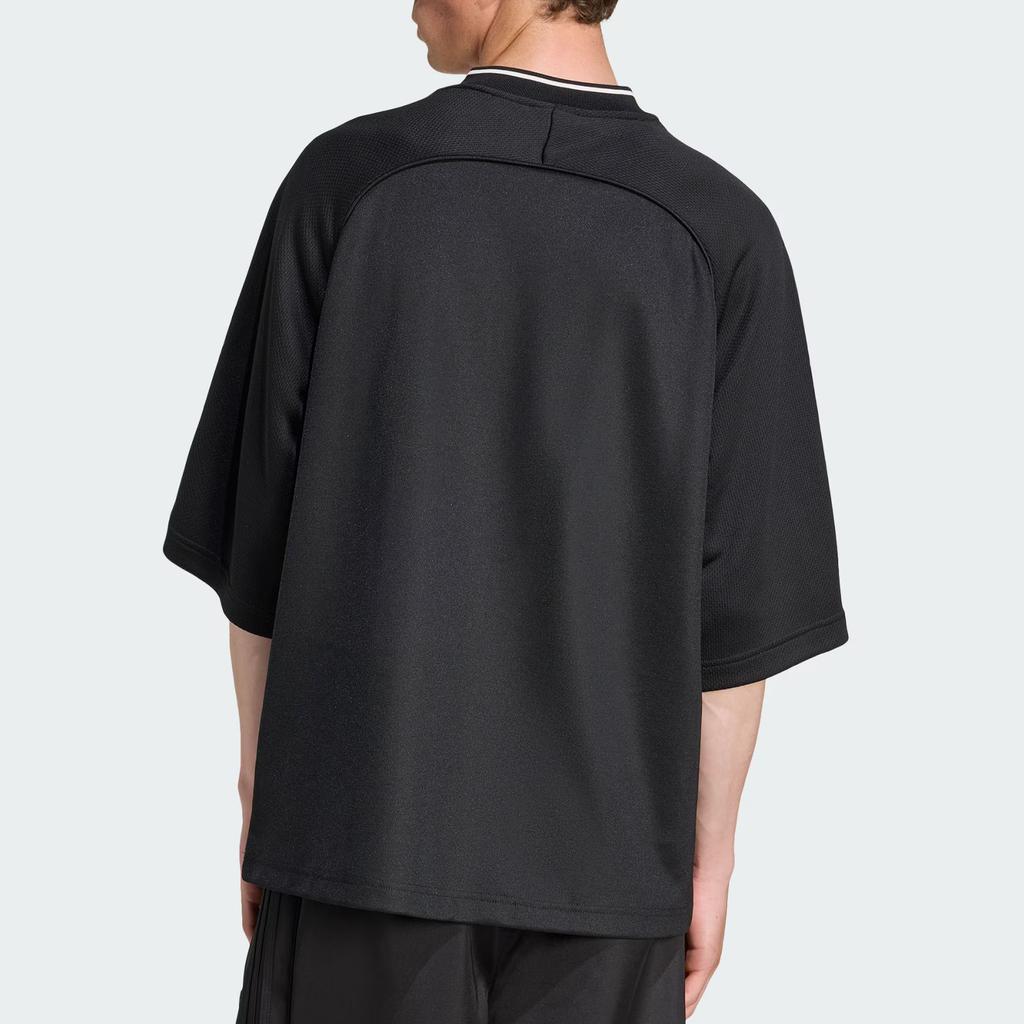 Adidas Оригинальная футболка премиум-класса в полоску, повседневная, спортивная, с коротким рукавом, мужская, топы JV7601