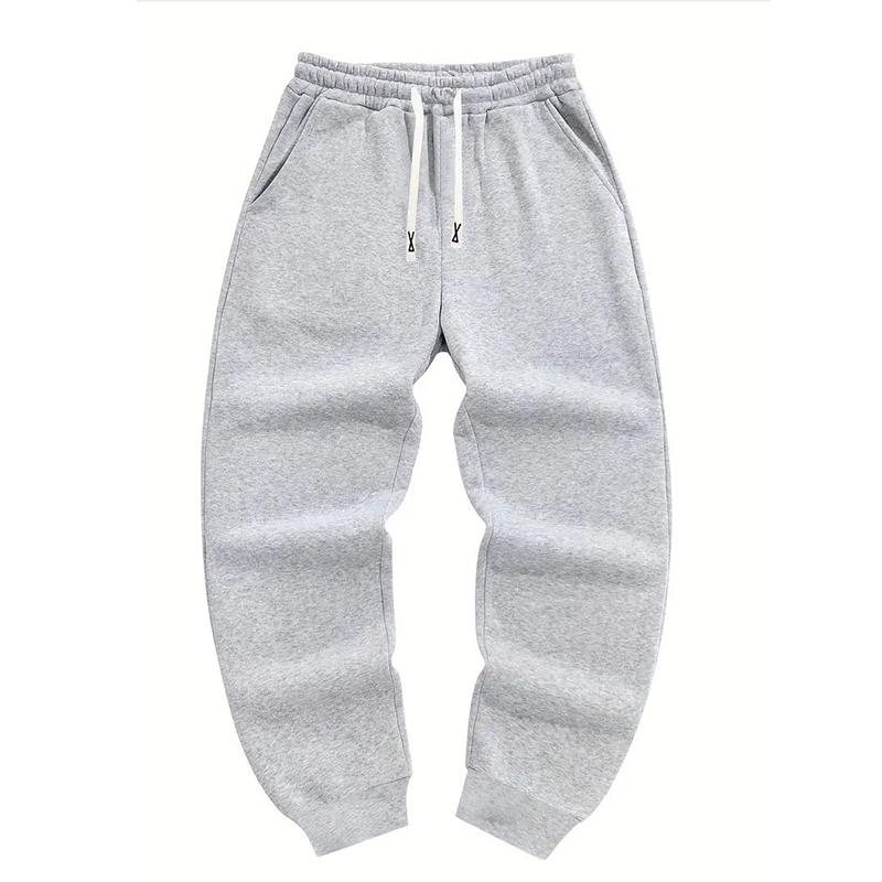 Мужские спортивные штаны для бега, осенне-весенние, спортивные штаны, мужские спортивные брюки для спортзала, модные однотонные повседневные тренировочные длинные брюки, популярные